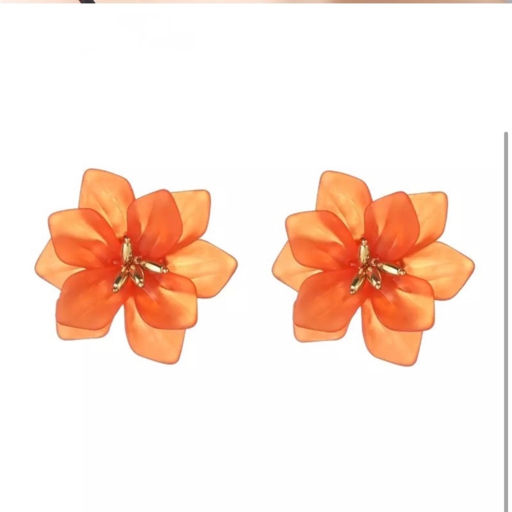 18 pairs of Flower Earrings - Picture 4 of 4